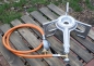 Preview: Gas burner,gas heater,gas cooker 4,2kW with hose + reducer f. smoker ros-104