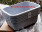 Preview: Rectangular bowl 10 L (approx. 40 x 28 x 13 cm) grey, by Gies, mixing bowl, mixing bowl