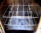 Preview: Fish basket, fish grid, 34x25cm, chrome-plated for Smoki Smokehouses
