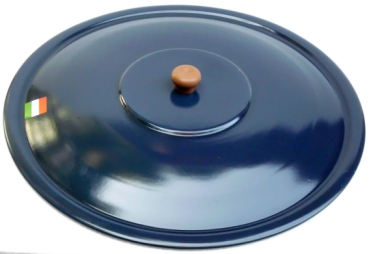 Lid for goulash kettle, enamelled