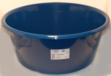 Schüssel, Ø 40 cm; 12,5 L, dunkelblau, Kunststoff Tiefschüssel von Gies, Salat, Wursten,
