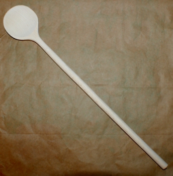 wooden cooking spoon 35 cm, cooking spoon, stirring spoon, goulash kettle, soup kettle, fish kettle