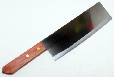 Nakiri knife with wooden handle, extremely sharp, vegetable knife, kitchen knife, sushi knife