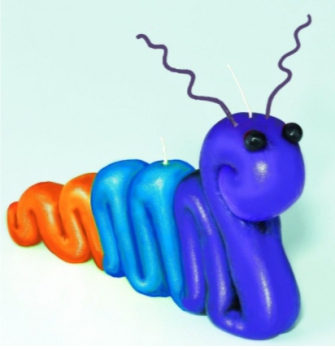 Candle kneading set 8 x 40 g, make your own candles