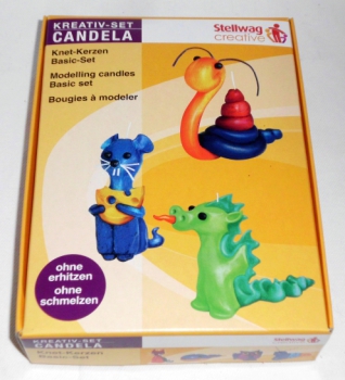 Candle kneading base set 4 x 40 g