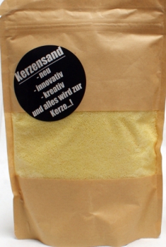 Kerzensand vanille, 100 g, Wachsgranulat, Kerzen selber herstellen