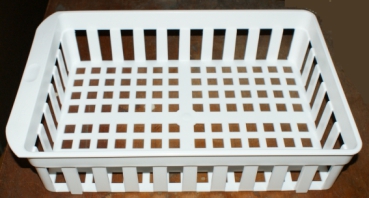 Fridge basket 34,5x22,5x8 cm by Gies - Food safe plastic!