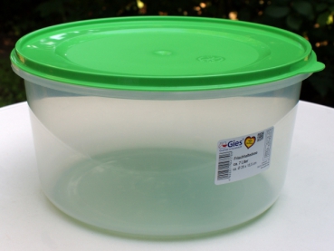 Pökelbox rund, 7 L, Räucherlaugenbox, Lakebox (ca. Ø 28xH15,5cm) von Gies (4370)