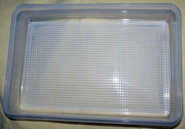 Reifebox inklusive Käsematte, Abtropfmatte ca. 4,5 Liter - 35x24x7,5 cm