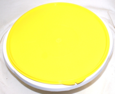 Schüssel, rund 6 Liter mit Deckel, Hefeteigschüssel, Buletten, Hackepeter, Salat