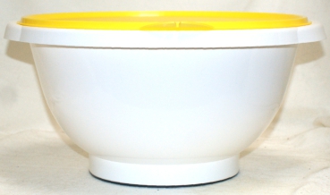 Schüssel, rund 6 Liter mit Deckel, Hefeteigschüssel, Buletten, Hackepeter, Salat