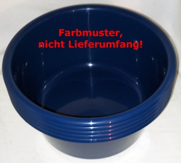 Schüssel, Ø 36 cm; 9,5 L, dunkelblau, Kunststoff Tiefschüssel von Gies, Salat, Wursten,