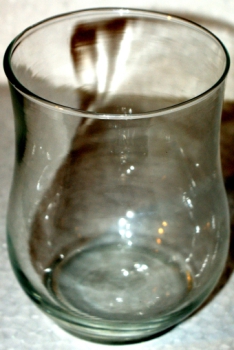Glas für Öl - Lämpchen