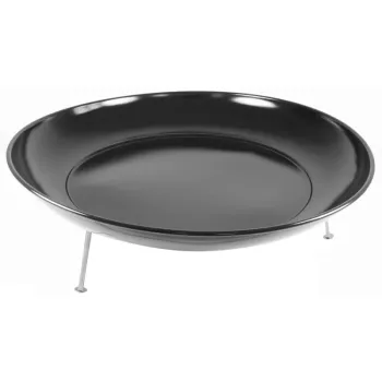 Feuerstelle, Feuerschale 56 cm, Stahl emailliert, Grillrost, Schwenkgrill,  Gulaschkessel, Fischkessel