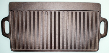 Grillplatte Gusseisen 51x24x1,5 cm