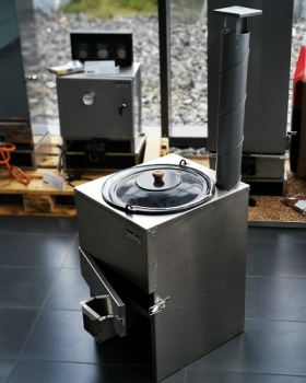 Goulash canon made of rust-, acid- and heat-resistant V2A stainless steel incl. recipes