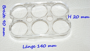 Preview: Eierbehälter für Kühlschrank, Eierhalter, Eierbox, Eier Aufbewahrungsbox, Kühlschrank, Küche