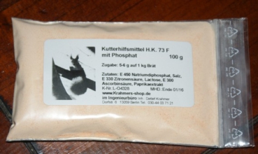 Kutterhilfsmittel, umrötend für Brühwurst - H.K. 73; z.B. Bockwurst