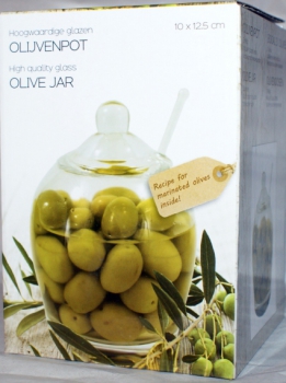 Serving glass 580 ml, 3-piece in gift box, including recipes for pickles (s.text)