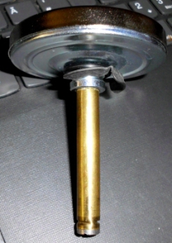 Thermometer 0 to 200°C with mounting accessories