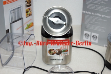 spice grinder, coffee grinder including 2 containers, Rommelsbacher EGK 200