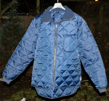 THERMOLUX-JACKET size XS to XXXXL blue, with fleece collar, "EHLERT PROFI", thermal jacket, jacket