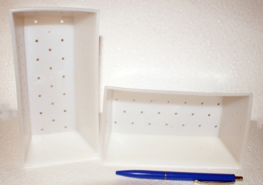 Briquet, plastic mould for cheese, cheese mould, cream cheese mould