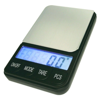 DIPSE AN Serie 1000x0,1g- Digitale Taschenwaage mit extra großen Tasten, Gewürzwaage