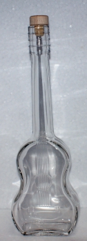 Guitar - 500 ml - bottle, wooden handle cork included