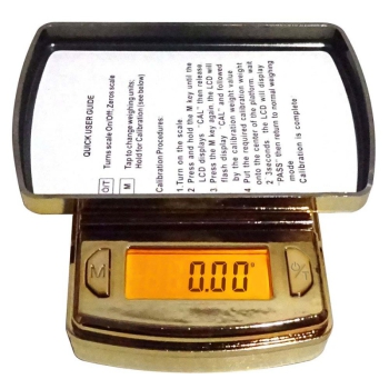Joshs MR1-GOLD, digital spice scale, fine scale, gold scale,pocket scale -0,01-100g