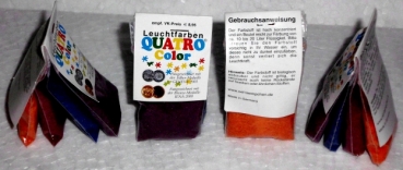 Quatro Color 4 fluorescent colours - Original oil lamp accessories