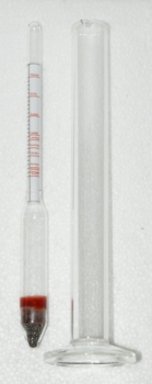 Lakeprober - with cylinder, pickle knife, brine knife, brine tester, salt spindle, pickle spindle