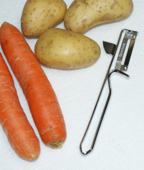 Kartoffelschäler, Gemüseschäler, Sparschäler "Famos" von Westmark
