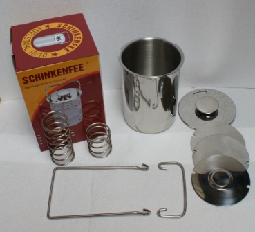 Original "Schinkenfee" inkl. Pökelsalz + KHM + Rezepte - die Bio-Wurstfabrik für zu Hause