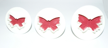 Ausstechformen "Schmetterlinge" 3er Set mit Auswerfer - von Westmark