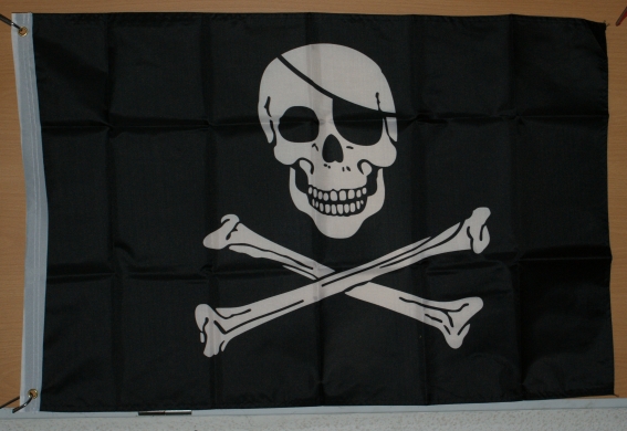 Krahmers-shop - Piratenflagge, Jolly Roger flag