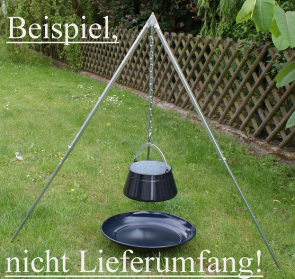 Ungarischer Fischkessel 6 bis 30 Liter, original