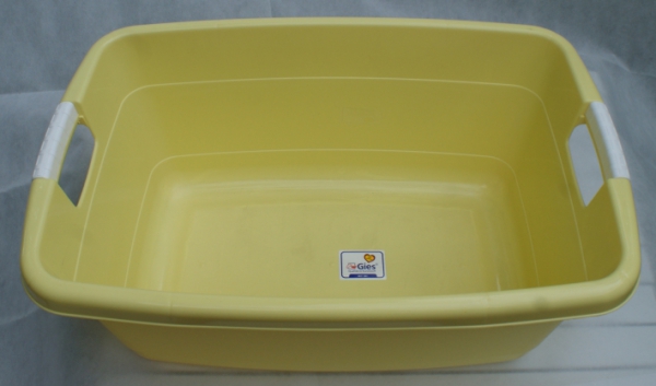 Tub, 45 litres, yellow from Gies