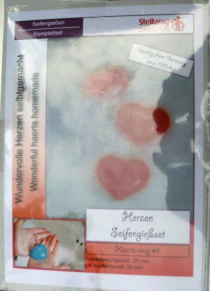 Seifengießset "Herzen"