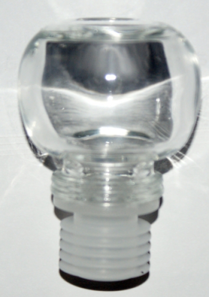 Cloverleaf 200 ml with glass stopper, motif bottle, gift idea,