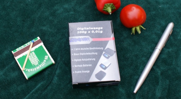 Joshs MR1 - Digitale Gewürzwaage, Feinwaage, Goldwaage,Taschenwaage -0,01-100g, MR 1
