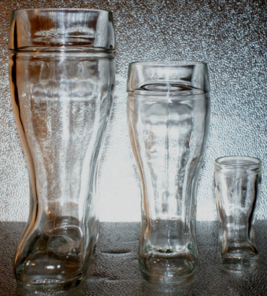 Boot 40 mL, drinking glass, motif glass, shot glass, mini vase