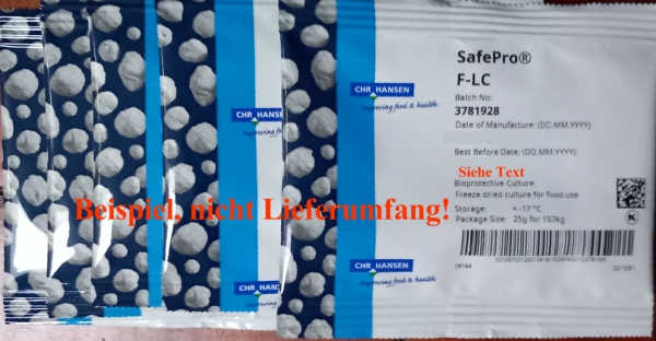 Starterkulturen Bactoferm Safepro F-LC, 25 g, F LC, FLC, Wursten,