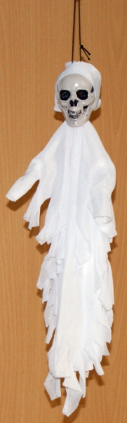 Ghost, ghost, hanging, 38 cm, white