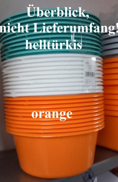 Schüssel, Kunststoff Tiefschüssel Ø 28 cm; 4,5 L, orange, von Gies, Salat, Wursten