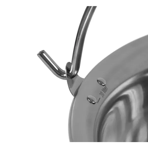 Gulaschkessel Edelstahl 30 Liter, dickwandig 1 mm Materialstärke