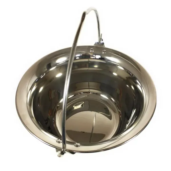 Gulaschkessel 20 Liter Edelstahl dickwandig 1 mm Materialstärke