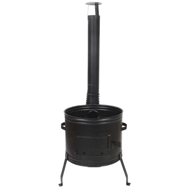 Ofen Gulaschkanone Gulaschofen 39 cm für 15L oder 22L Gulaschkessel Material 1,2 mm