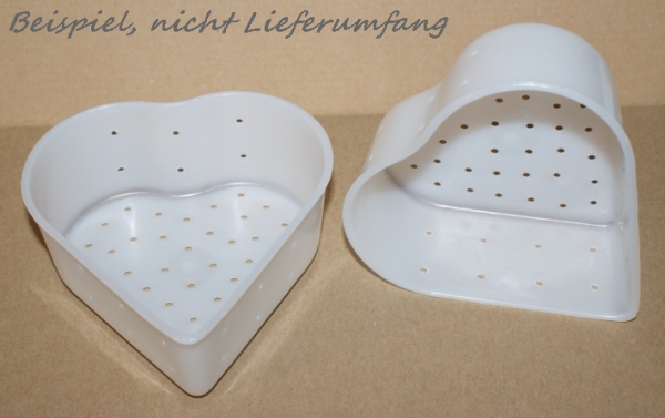 Special occasion cheese mould, heart shape for cheese, cream cheese, curd,