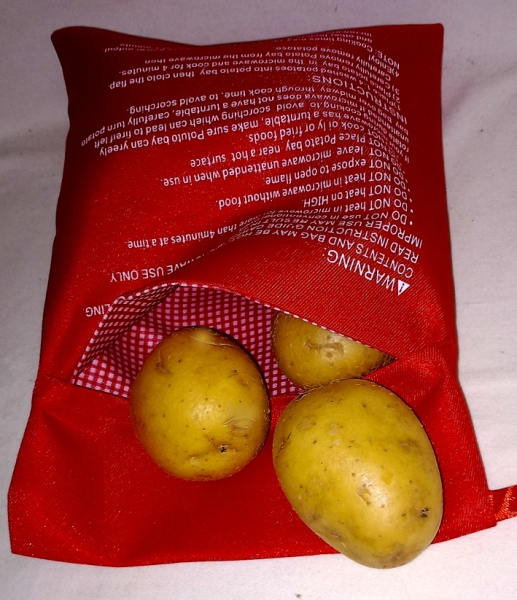 Mikrowellen-PET-Garbeutel, Kartoffelbeutel, Mais u.a.